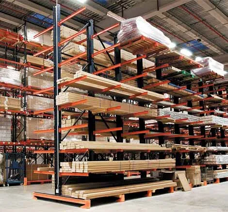 Industrial Pallet Storage Racks In District Centre