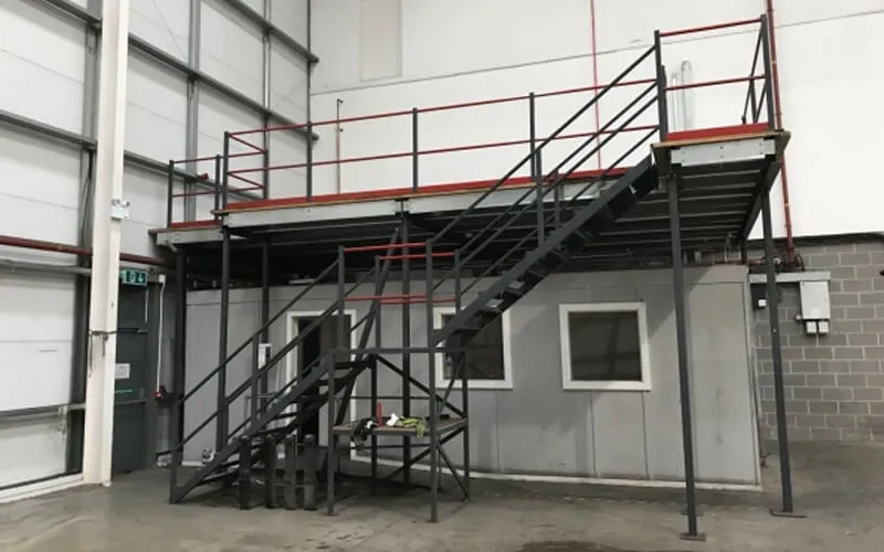 Modular Mezzanine Floor In Kashmiri Gate